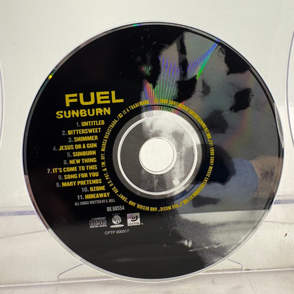 Fuel Sunburn CD 1998 Alternative Rock Post-Grunge Shimmer Bittersweet BK 68554